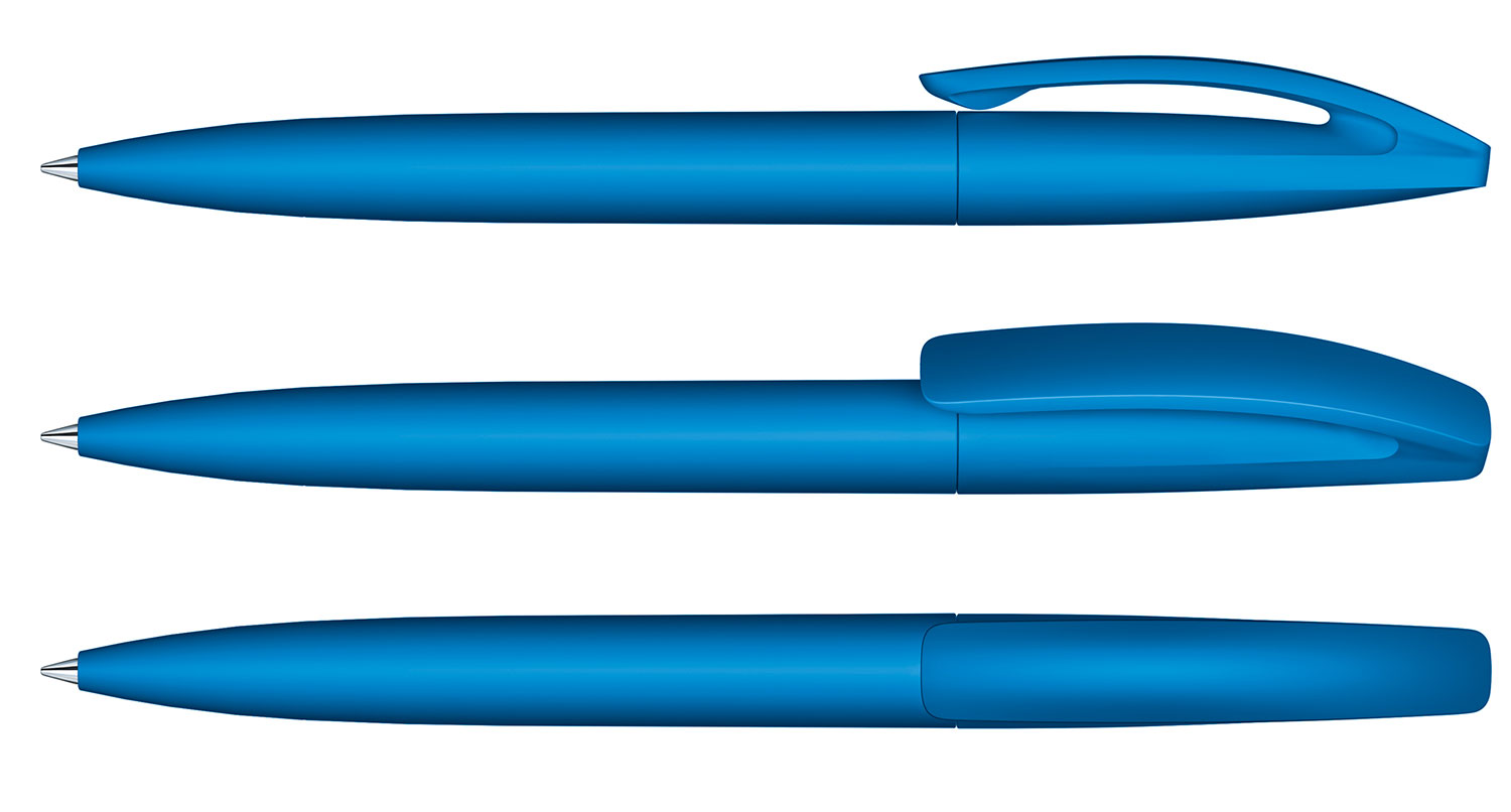 Senator Kugelschreiber Bridge Blau Soft Touch