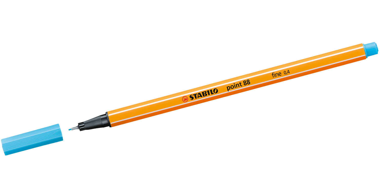 STABILO Fineliner point 88 Azurblau