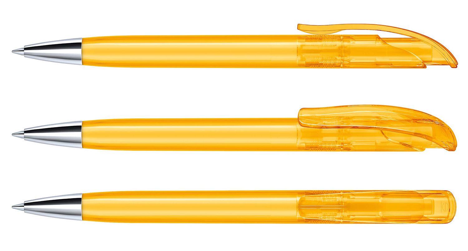 Senator Kugelschreiber Challenger MT Gelb Clear