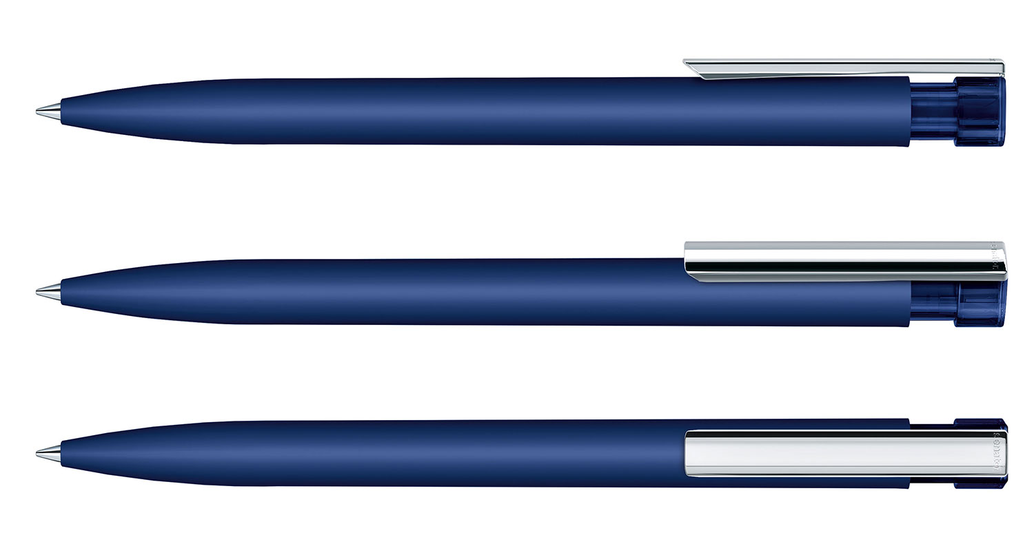 Senator Kugelschreiber Liberty Dunkelblau Soft Touch MC