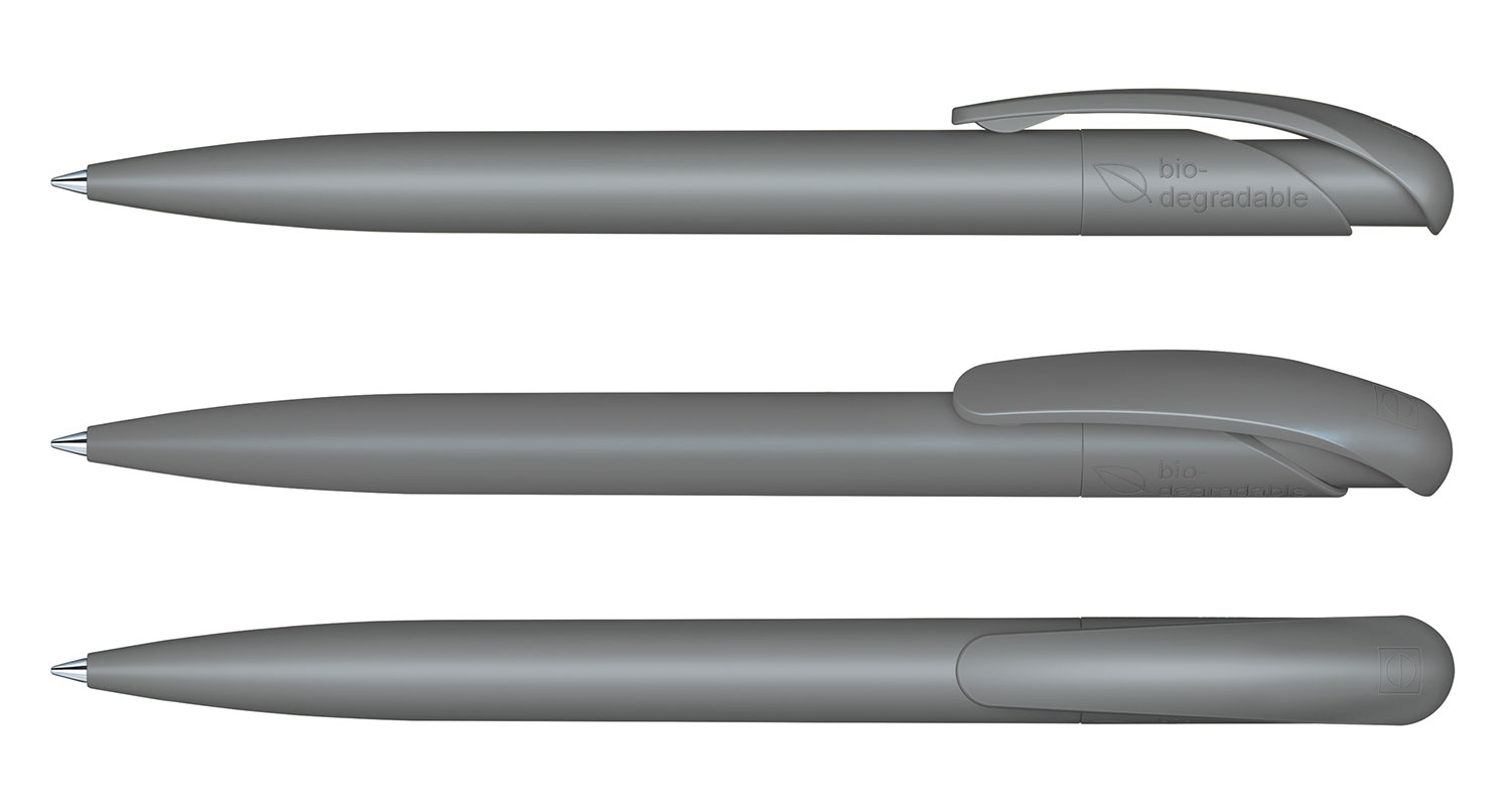 Senator Kugelschreiber Nature Plus Grau Matt