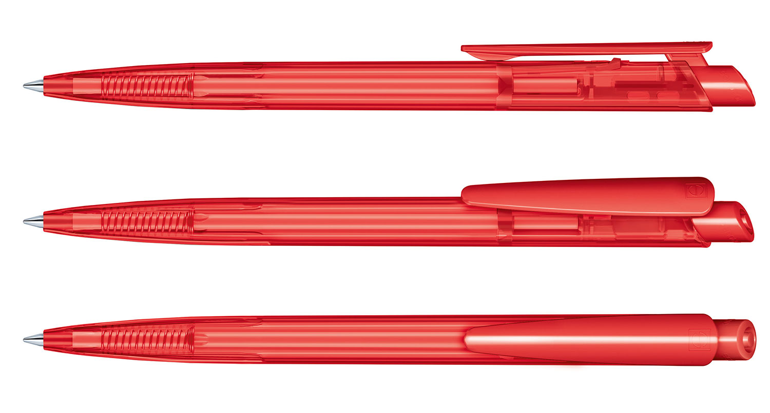 Senator Kugelschreiber Dart Rot Clear