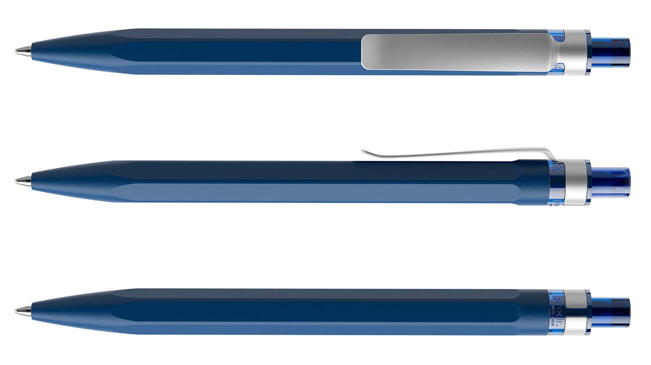 Prodir Kugelschreiber QS50 PMS M62 Blau Matt Metall-Clip