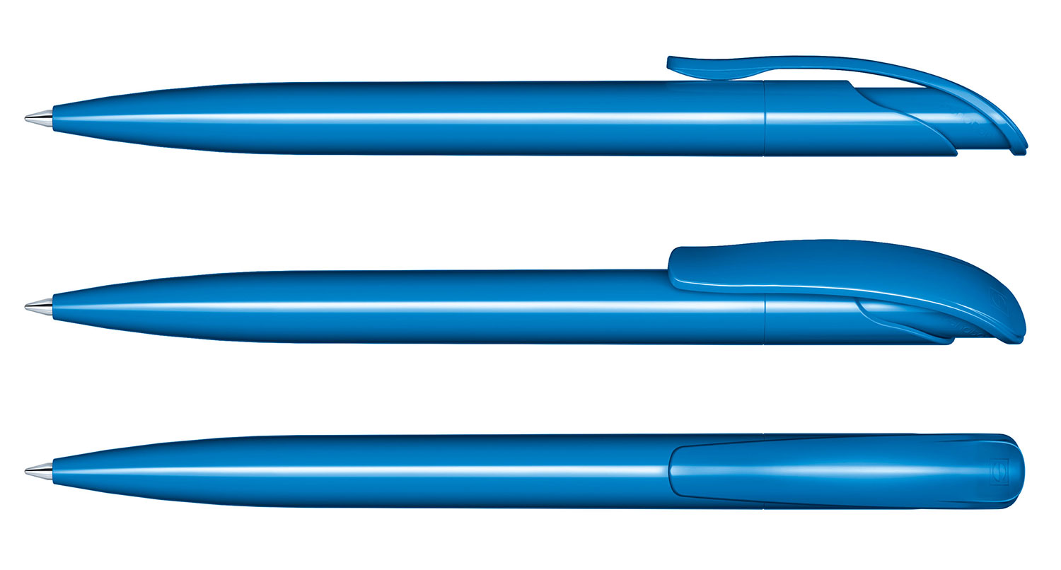 Senator Kugelschreiber Challenger Blau Poliert