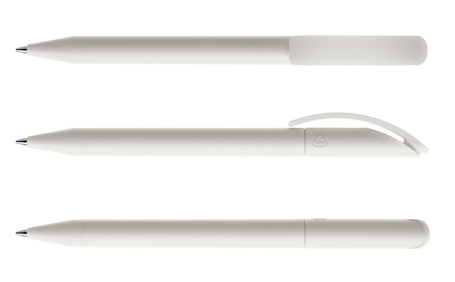 Prodir Kugelschreiber DS3 TMM M02 Weiss Matt