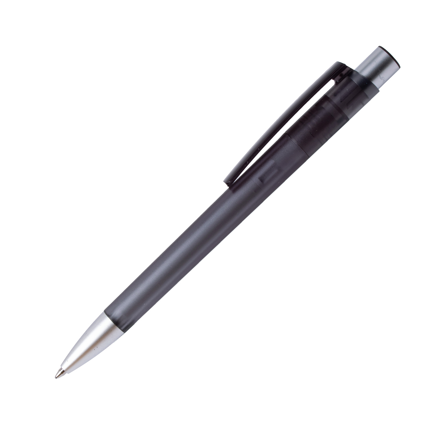 Burger Swiss Pen Kugelschreiber Delta Classic 804 Transparent Schwarz