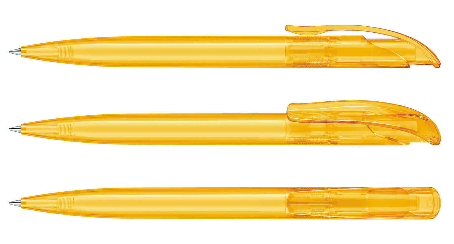 Senator Kugelschreiber Challenger Gelb Clear