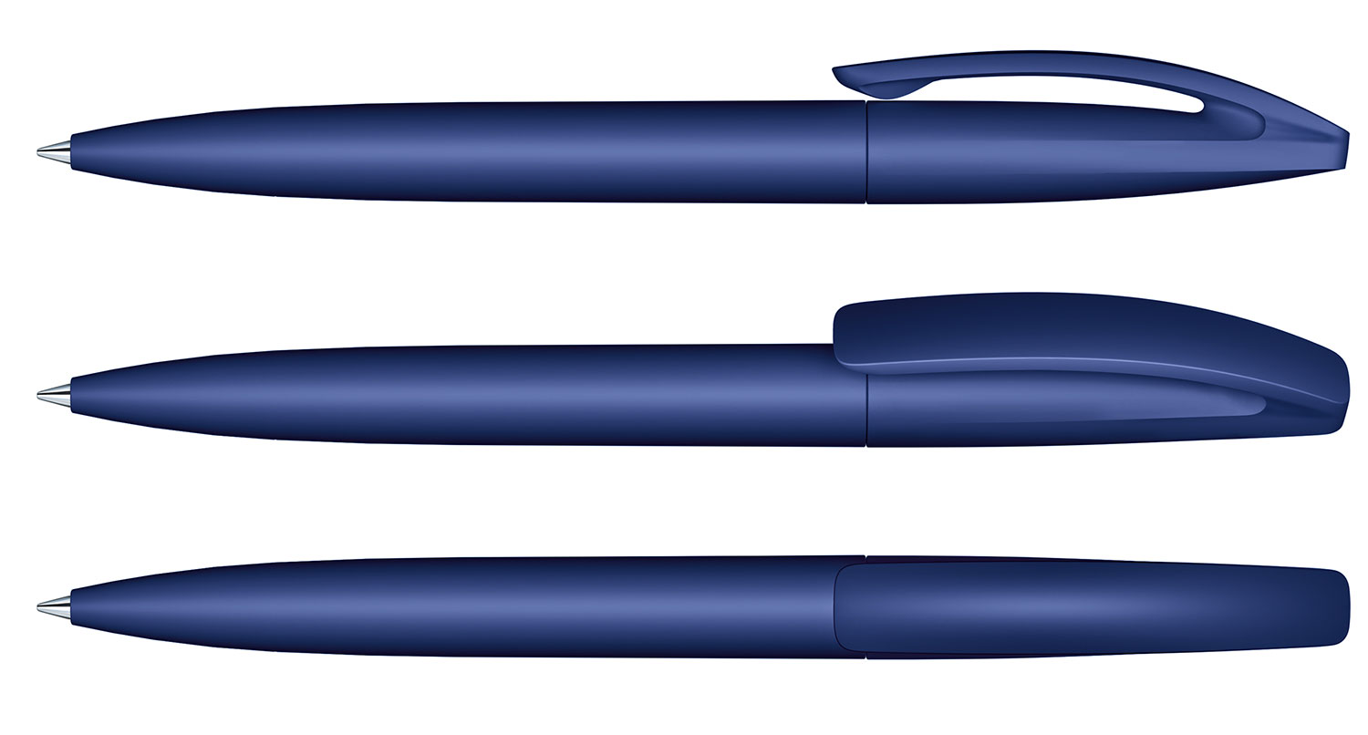 Senator Kugelschreiber Bridge Dunkelblau Soft Touch