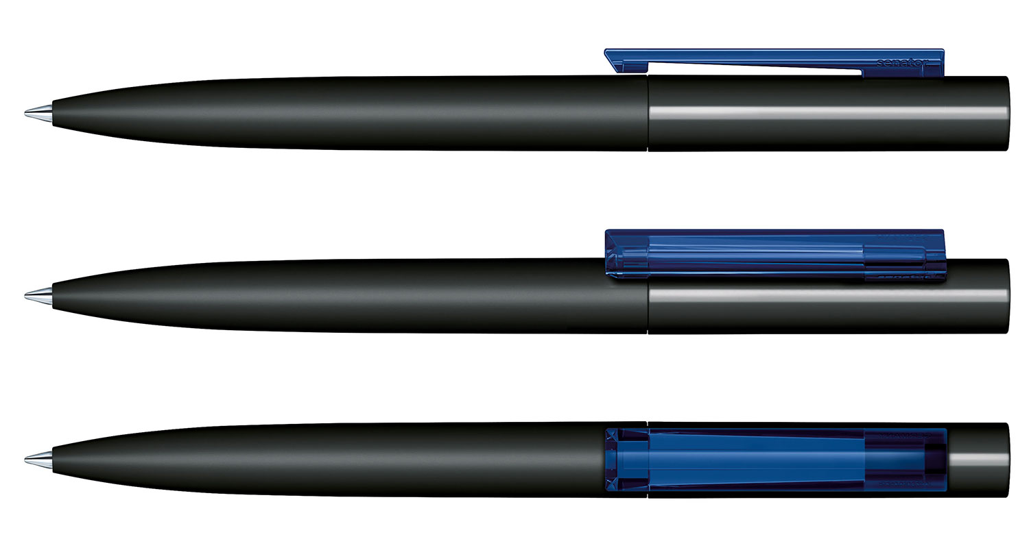 Senator Kugelschreiber Headliner Dunkelblau Soft Touch