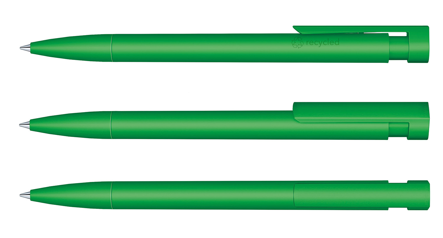 Senator Kugelschreiber Liberty Recycled Matt Grün