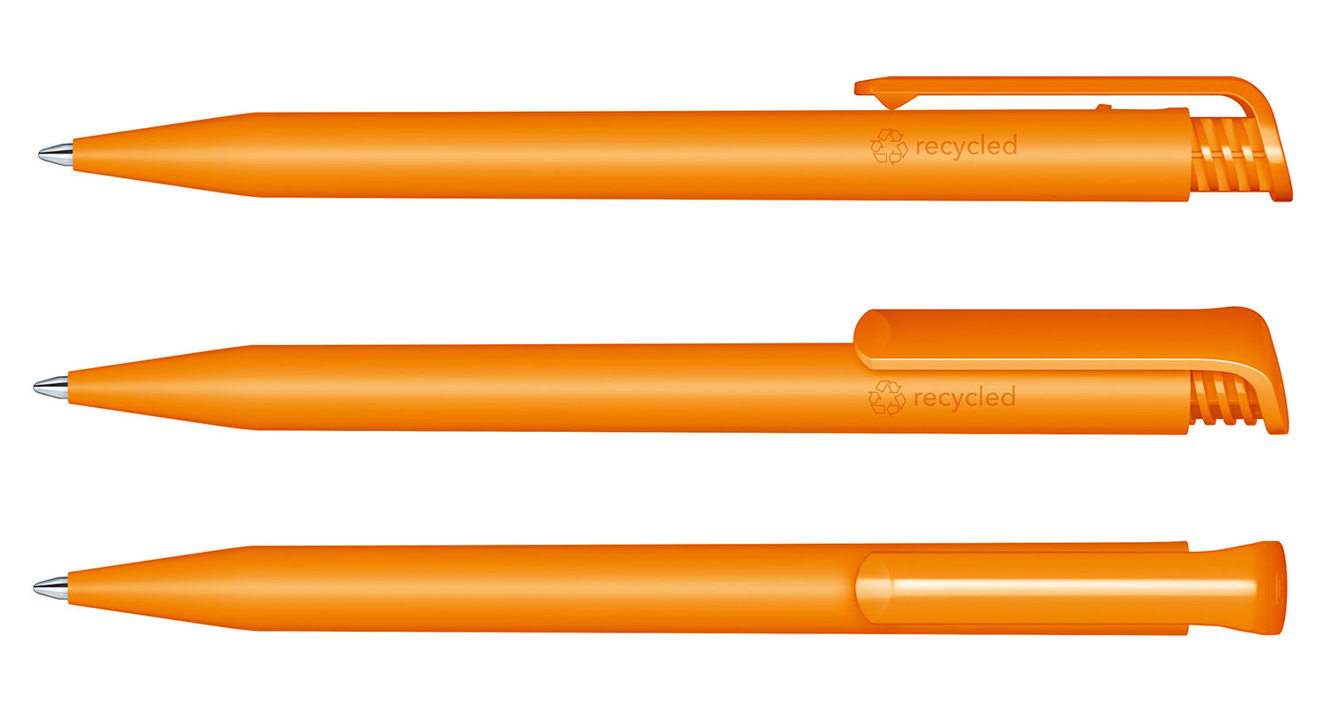 Senator Kugelschreiber Super Hit Recycled Orange Matt