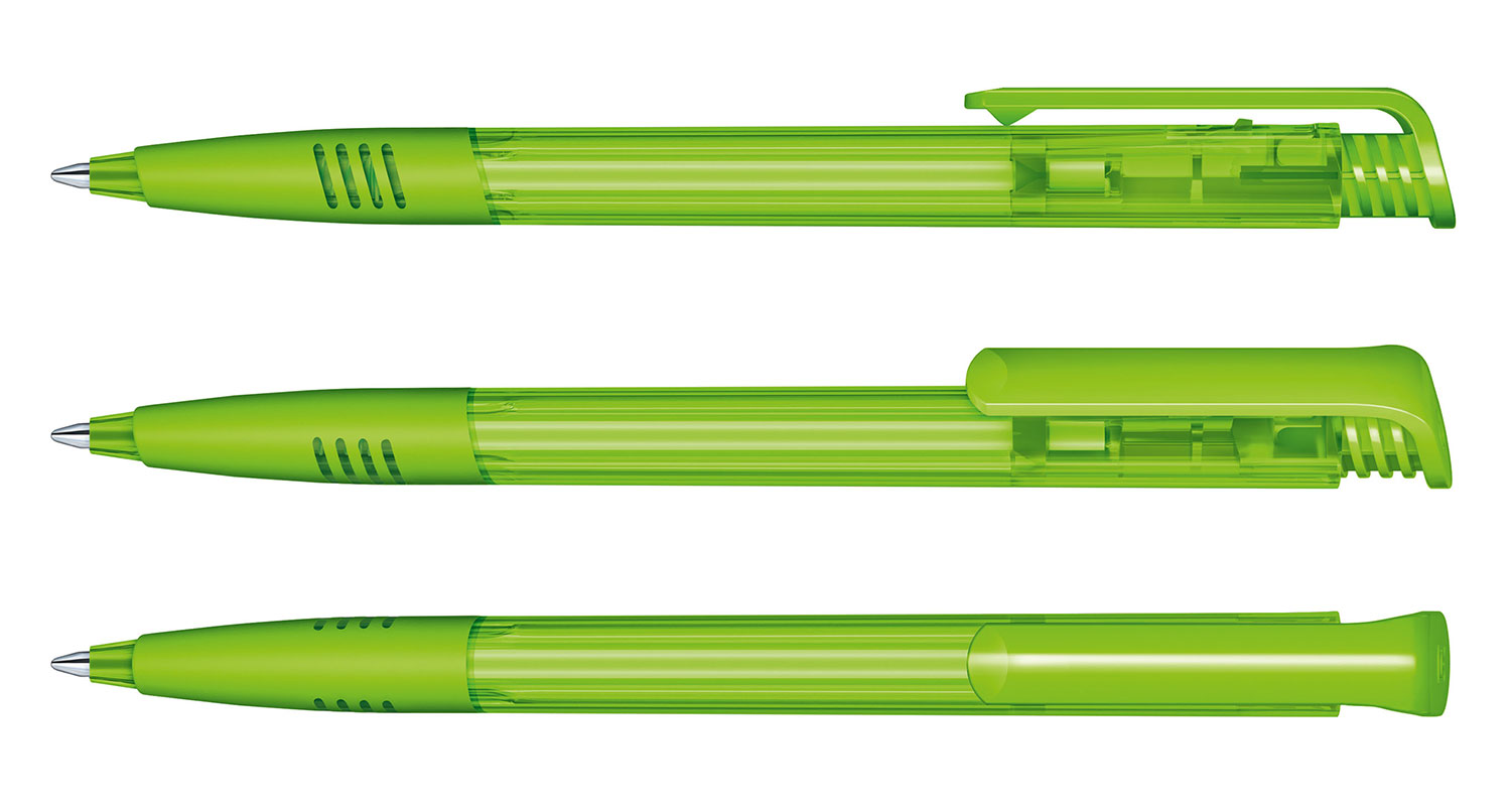 Senator Kugelschreiber Super Hit Hellgrün Clear SG