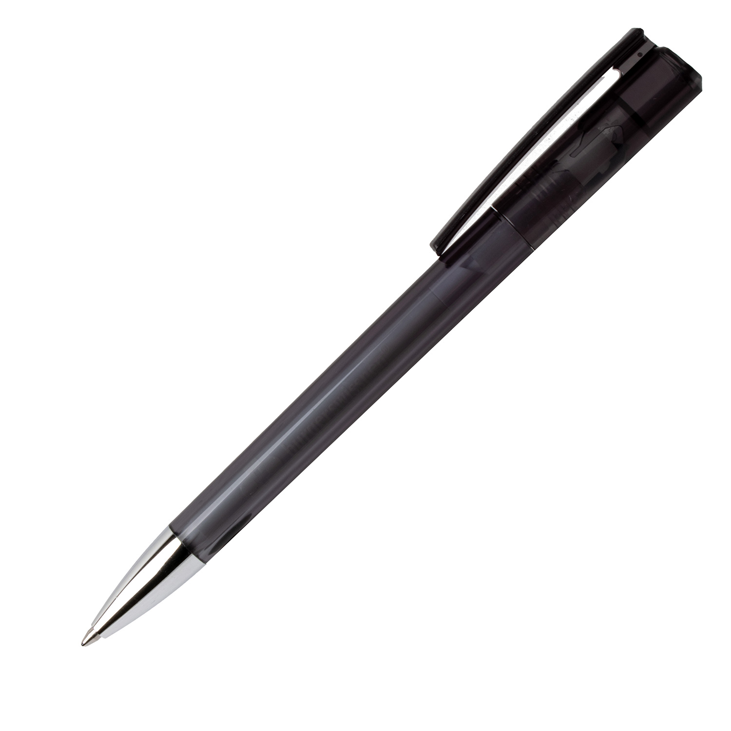 Burger Swiss Pen Kugelschreiber Elan Brilliant 1005 Transparent Schwarz