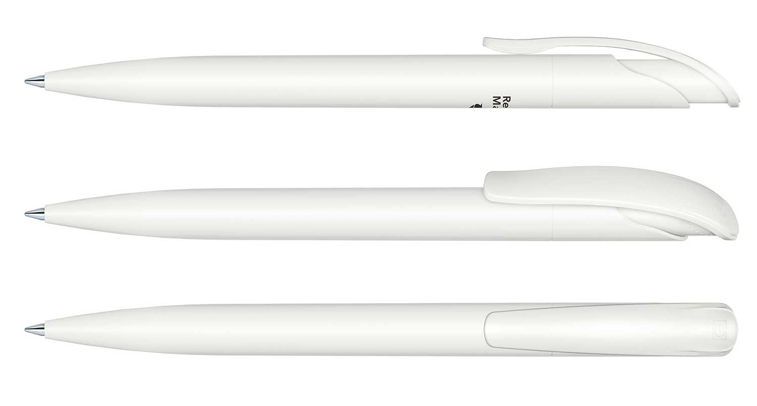 Senator Kugelschreiber Challenger Recycled Weiss Matt
