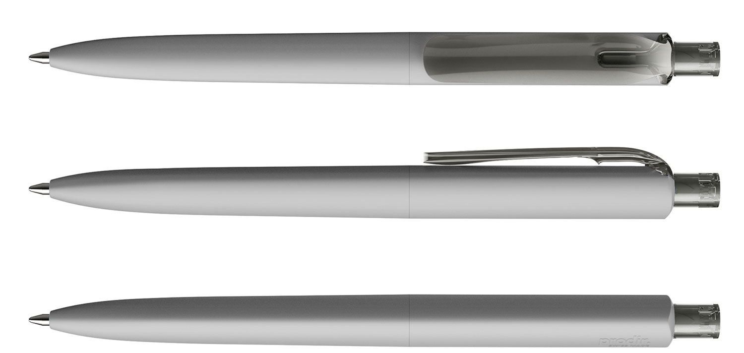 Prodir Kugelschreiber DS8 PRR R70 Grau Soft-Touch