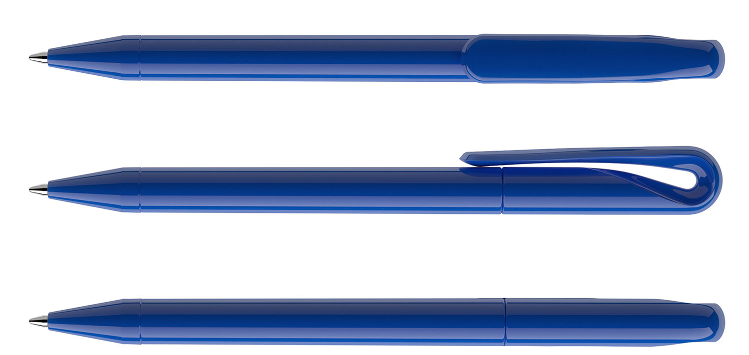 Prodir Kugelschreiber DS1 TPP P52 Blau Poliert