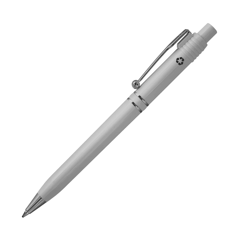 Stilolinea Kugelschreiber Raja Chrome Recycled Grau