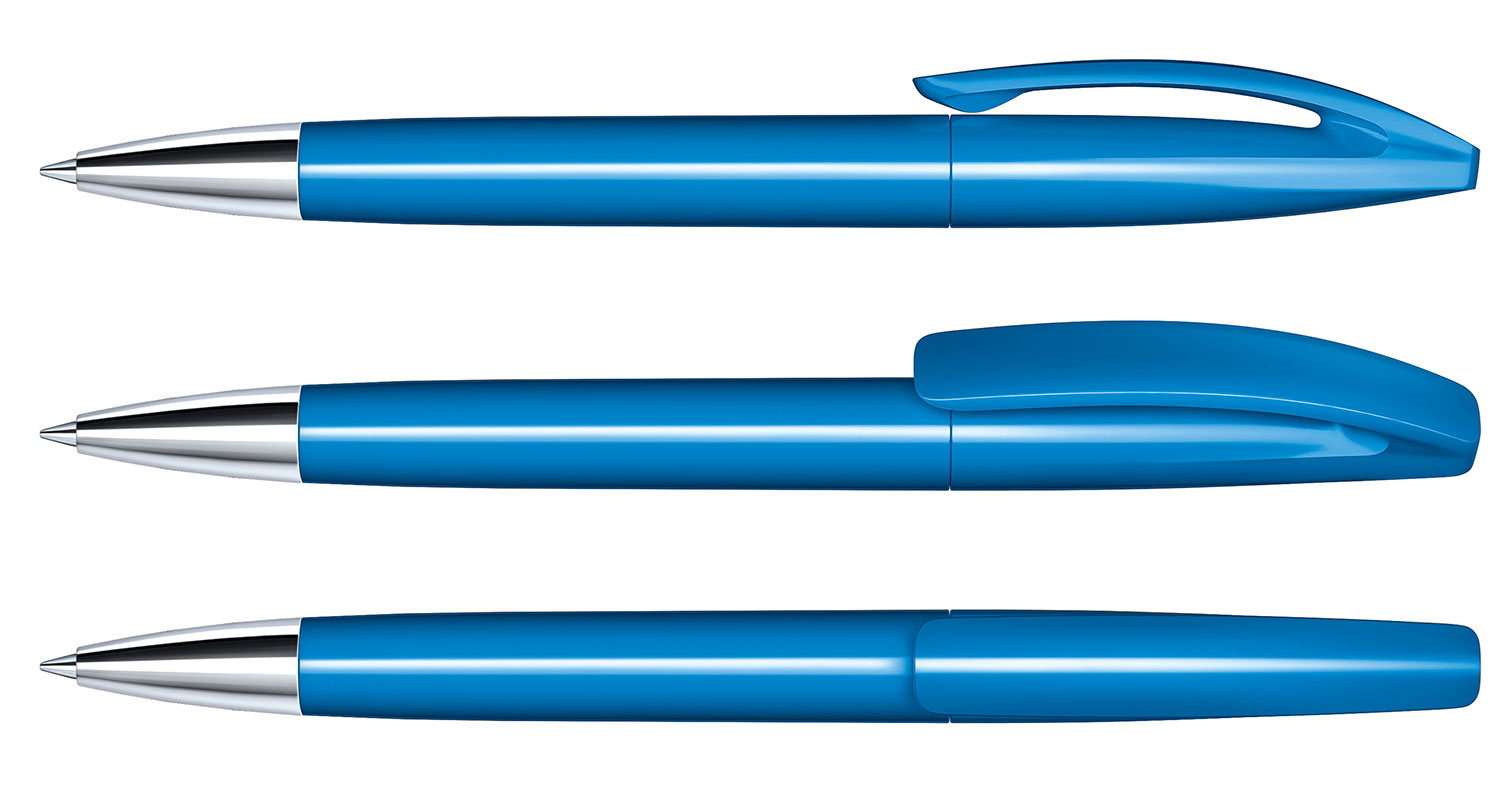 Senator Kugelschreiber Bridge MT Blau Poliert