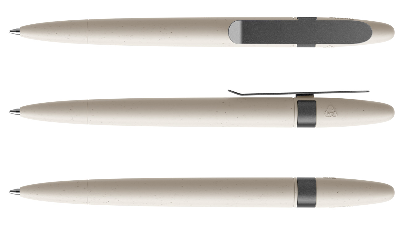 Prodir Kugelschreiber DS5 TSE E03 S75 Shell Metall-Clip Graphit