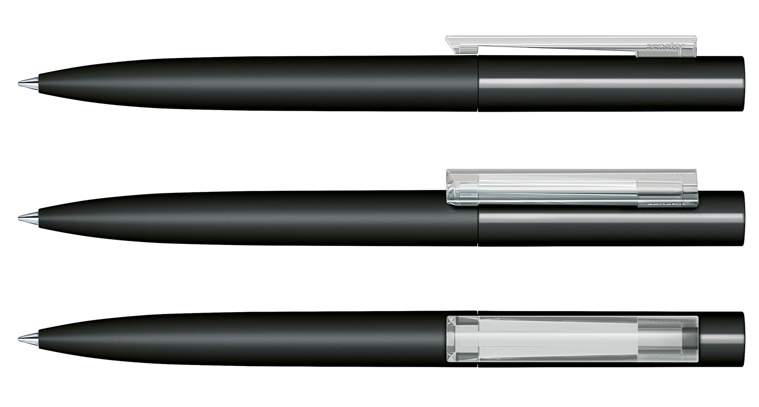 Senator Kugelschreiber Headliner Weiss Soft Touch