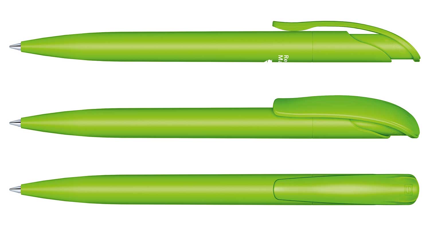 Senator Kugelschreiber Challenger Recycled Hellgrün Matt