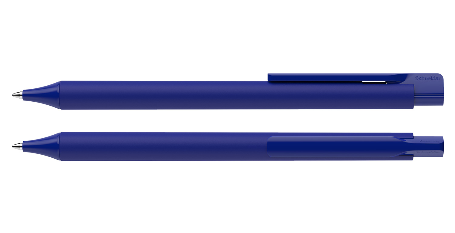 Schneider Kugelschreiber Essential Blau Soft-Touch
