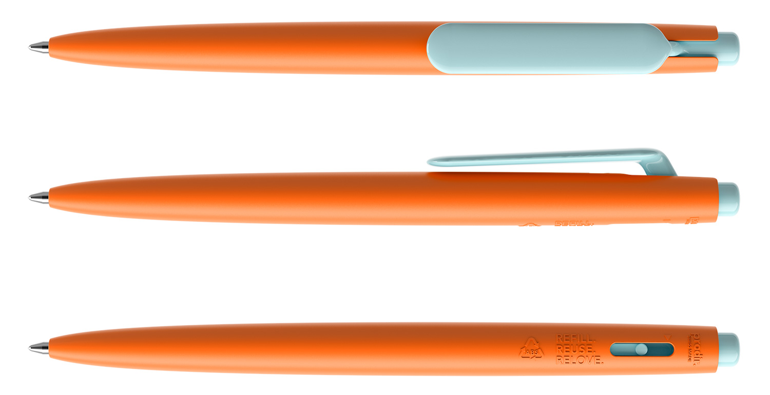 Prodir Kugelschreiber DS11 PMP M10 P32 Orange-Hellblau