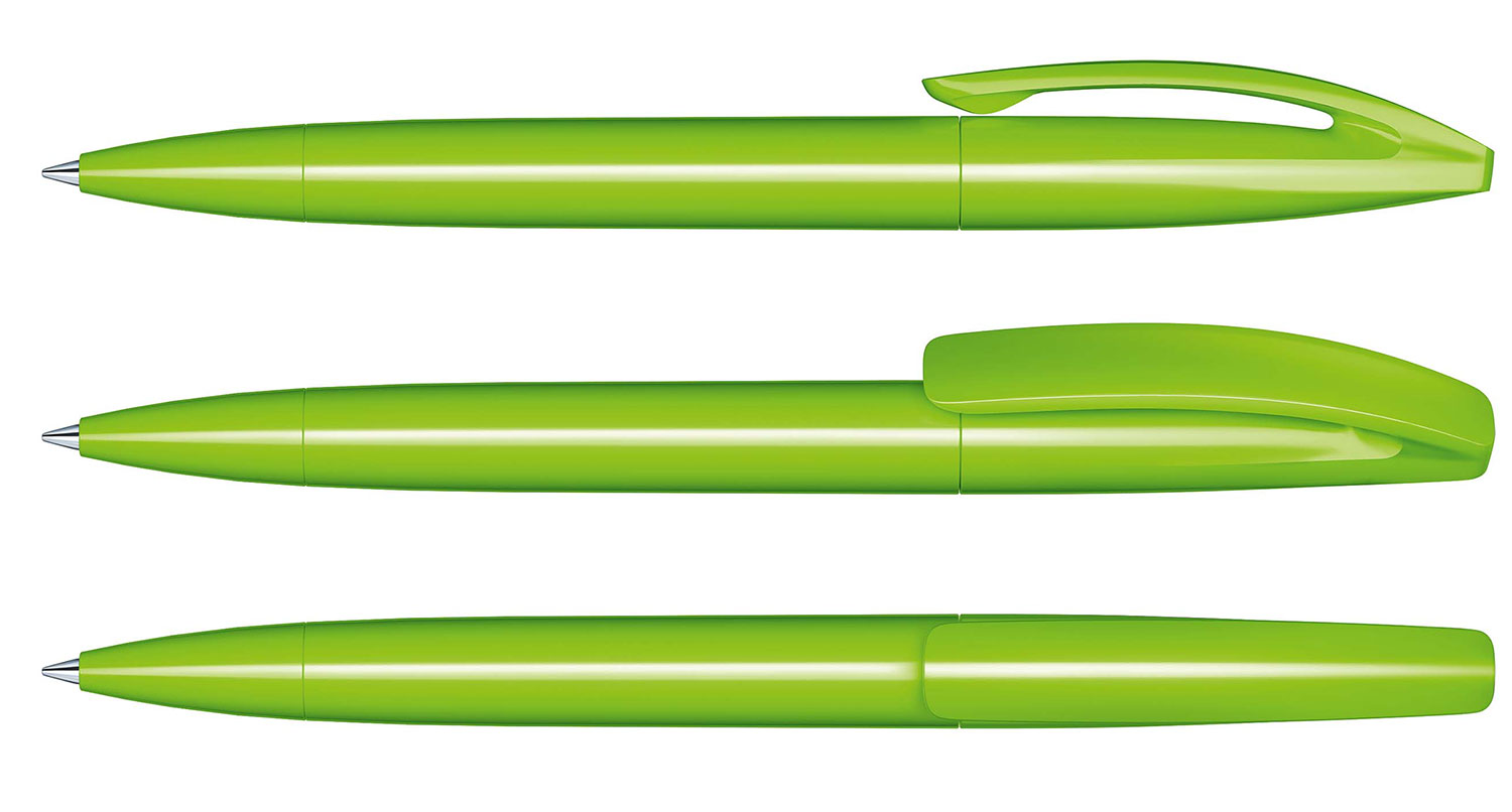 Senator Kugelschreiber Bridge Hellgrün Poliert