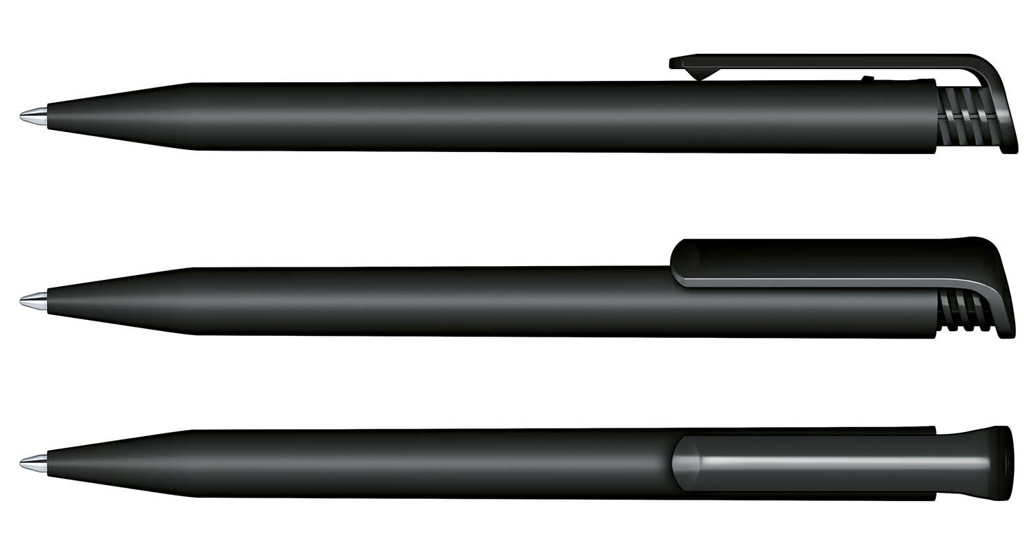 Senator Kugelschreiber Super Hit Schwarz Matt
