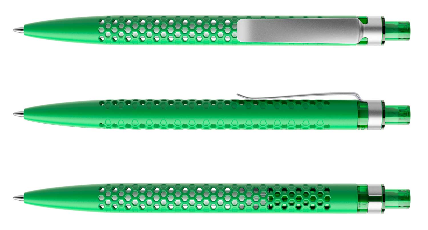 Prodir Kugelschreiber QS40 PMS M67 Grün Matt Metall-Clip