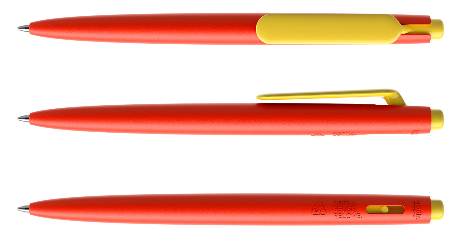 Prodir Kugelschreiber DS11 PMP M20 P07 Rot-Gelb