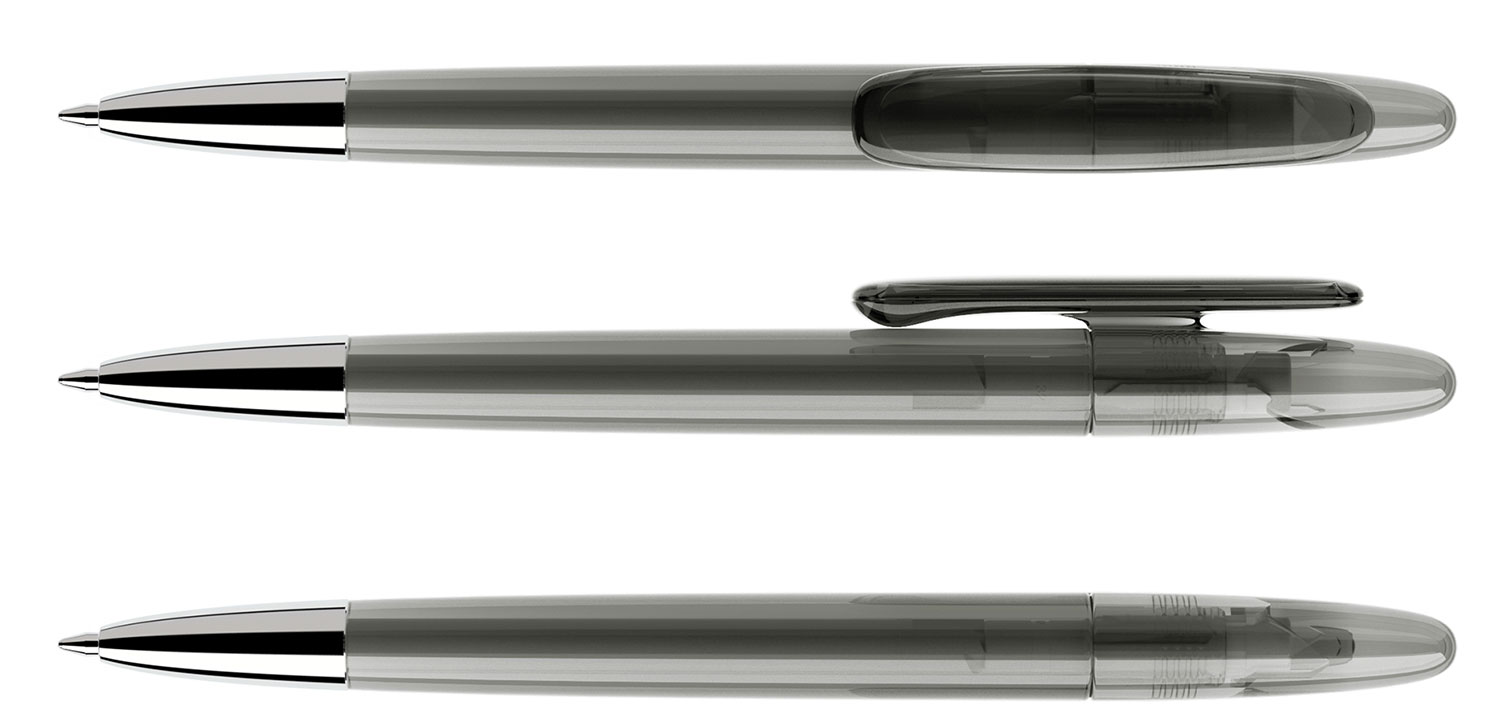 Prodir Kugelschreiber DS5 TTC T76 Fume Transparent