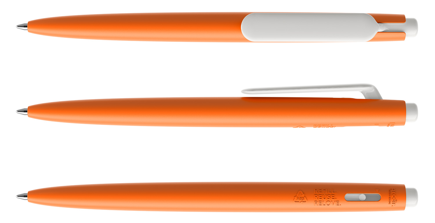 Prodir Kugelschreiber DS11 PMP M10 P02 Orange-Weiß