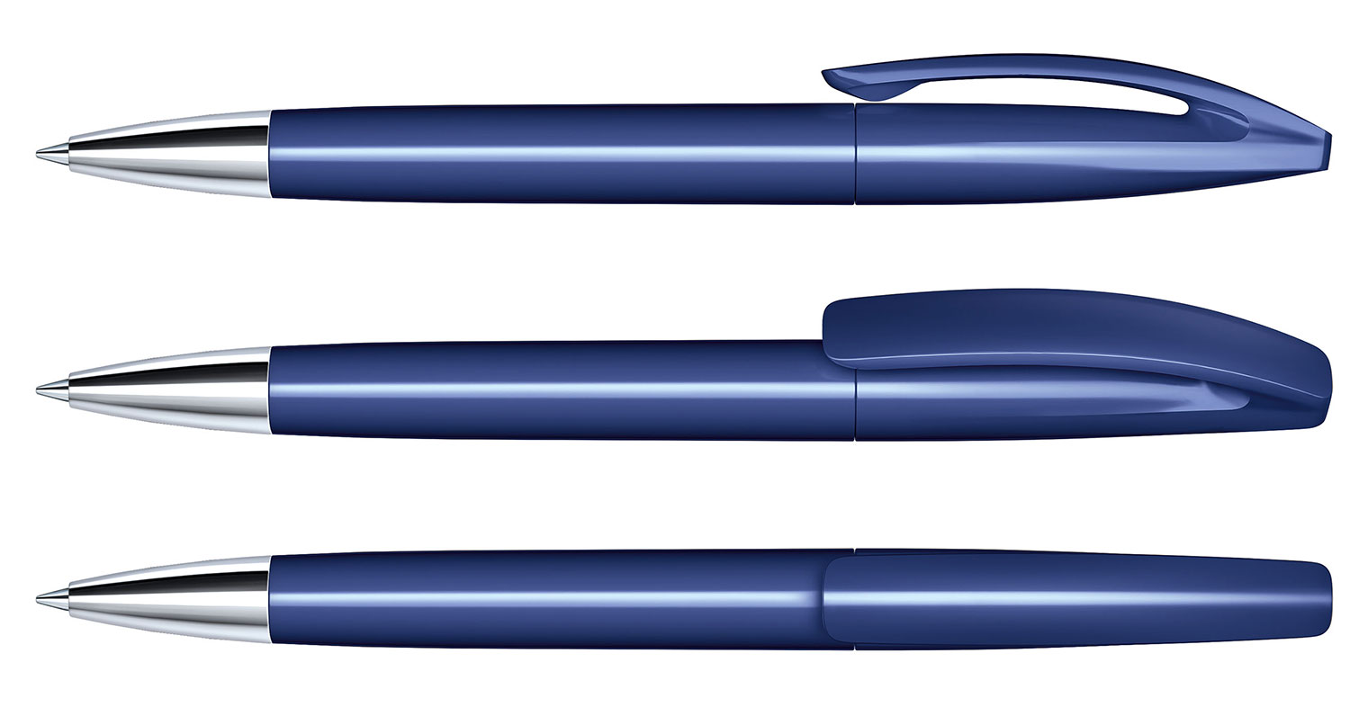 Senator Kugelschreiber Bridge MT Dunkelblau Poliert