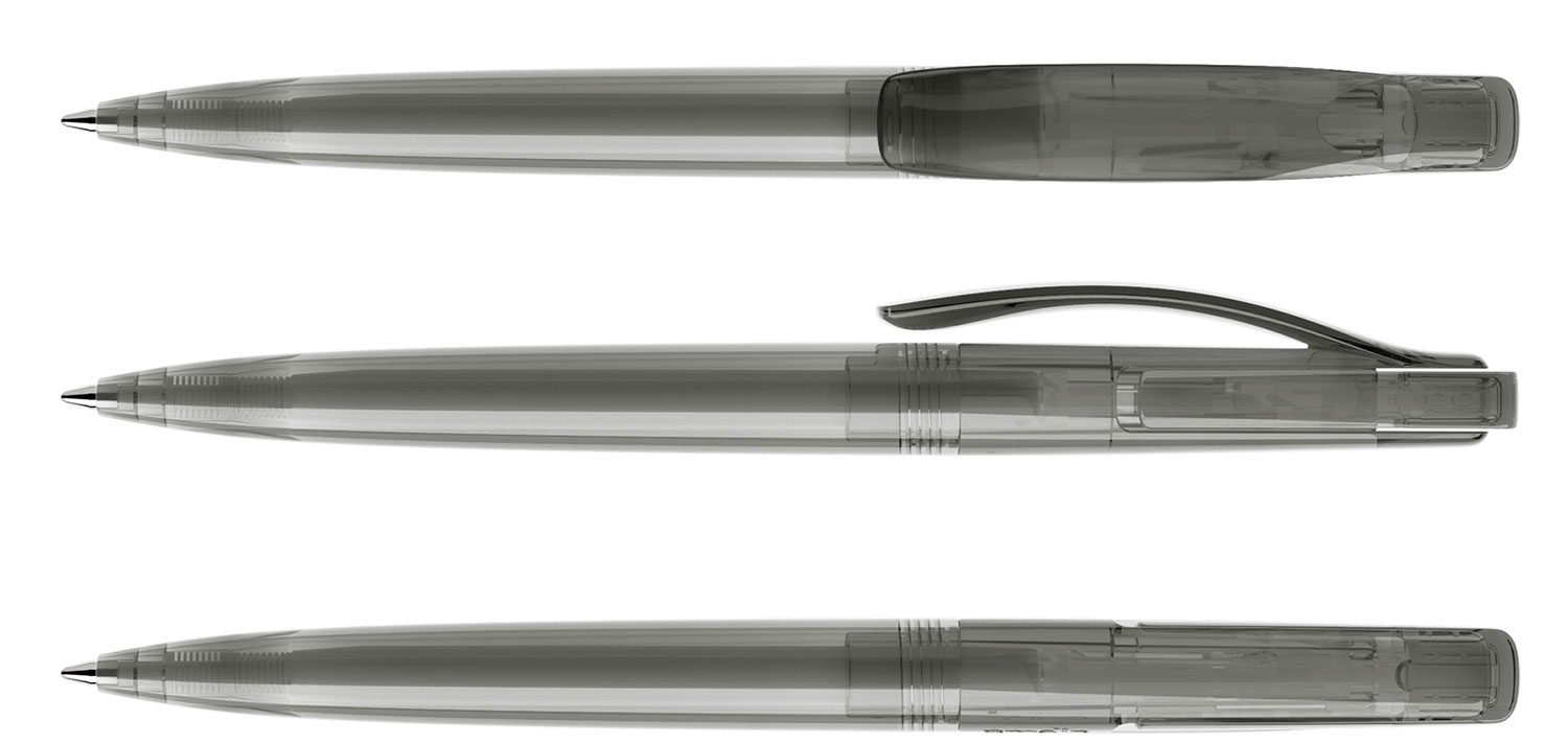 Prodir Kugelschreiber DS2 PTT T76 Fume Transparent