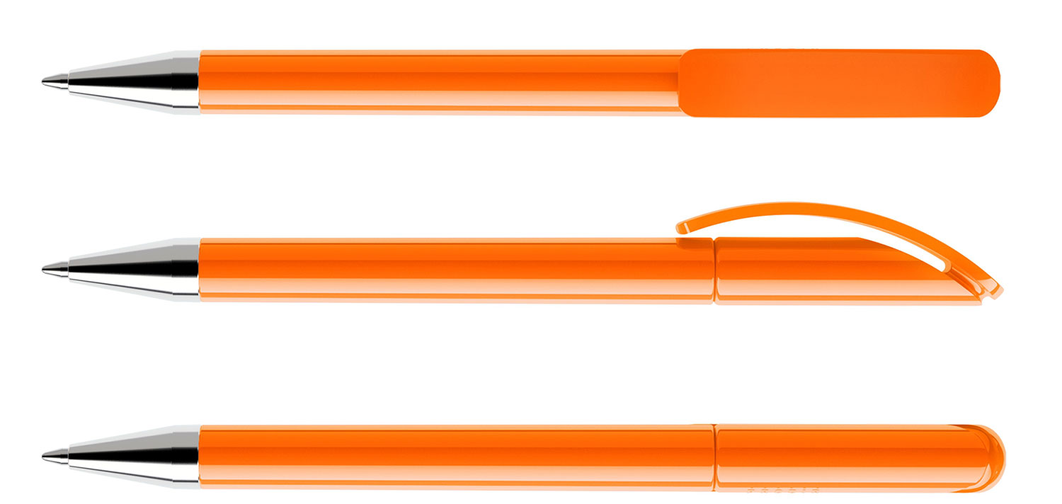 Prodir Kugelschreiber DS3 TPC P10 Orange Poliert