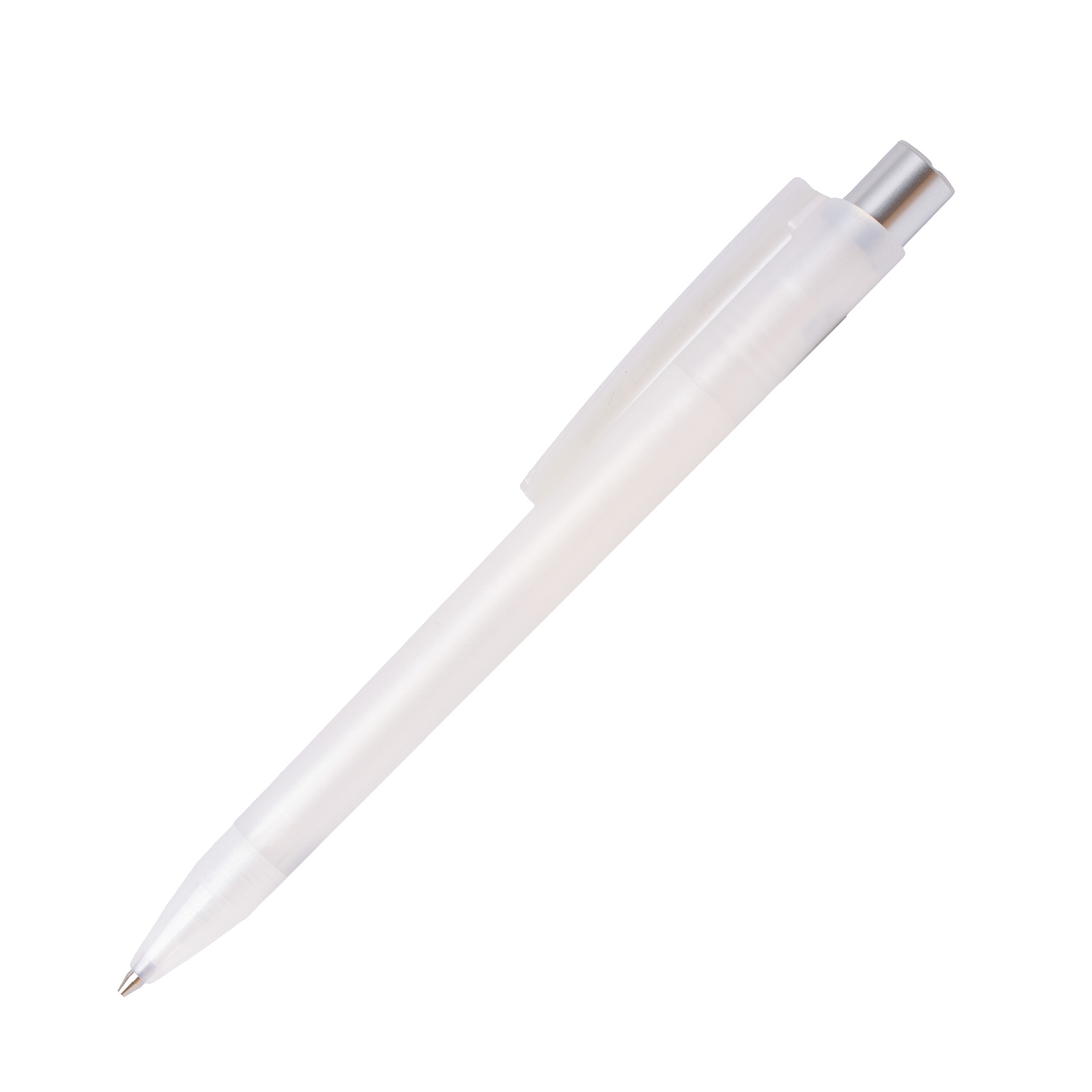 Burger Swiss Pen Kugelschreiber Delta Classic 803 Transparent Polarweiß