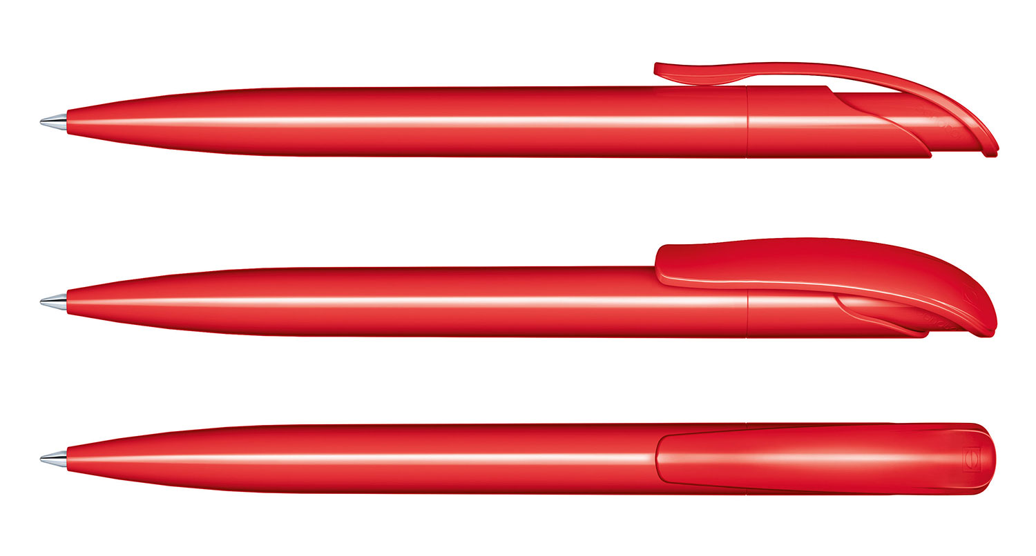 Senator Kugelschreiber Challenger Rot Poliert