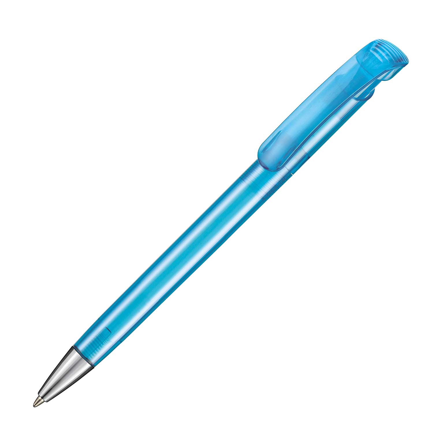 Ritter Pen Kugelschreiber Bonita Transparent Caribicblau