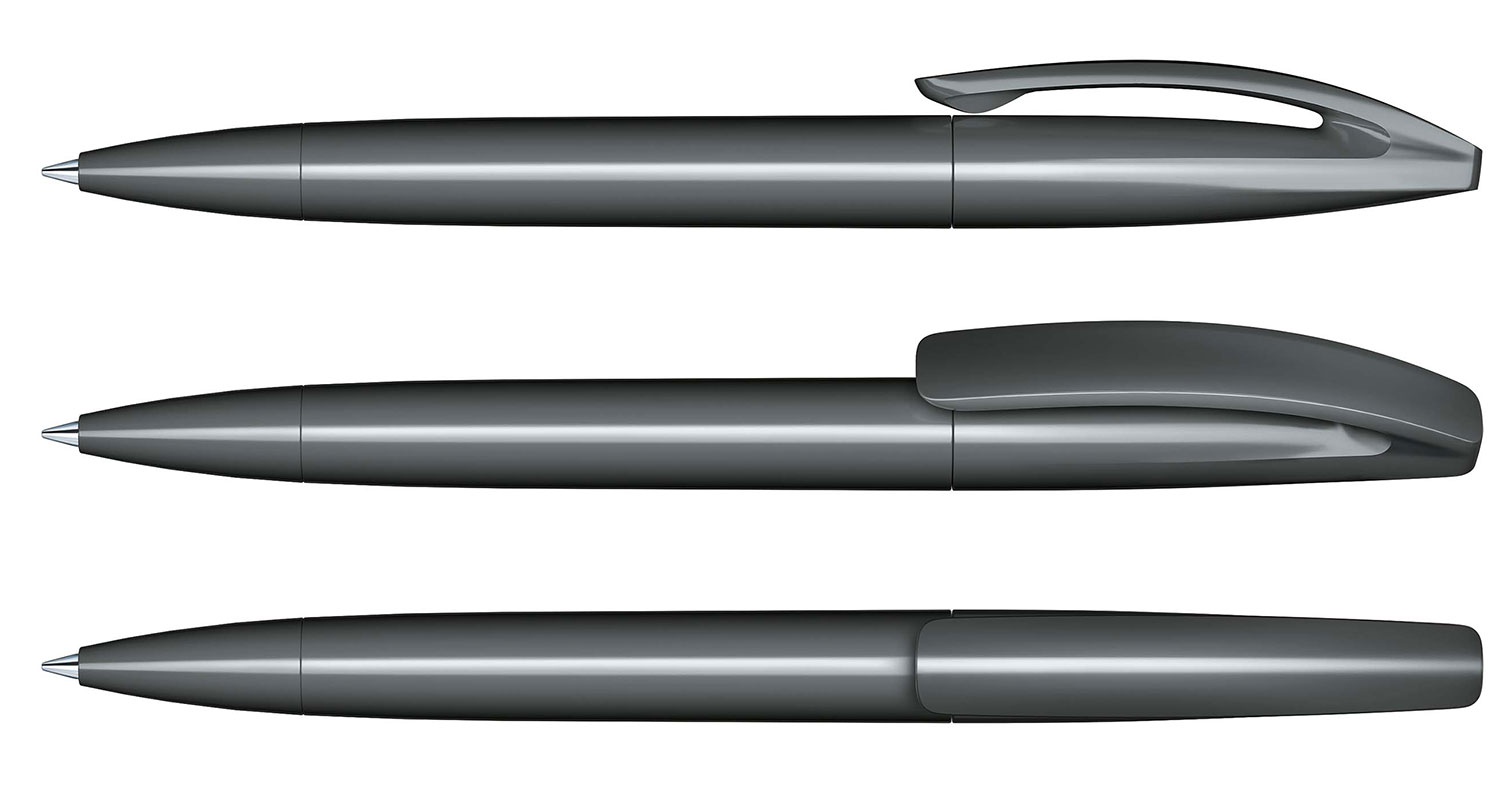 Senator Kugelschreiber Bridge Dunkelgrau Poliert