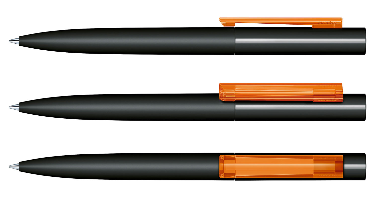 Senator Kugelschreiber Headliner Orange Soft Touch