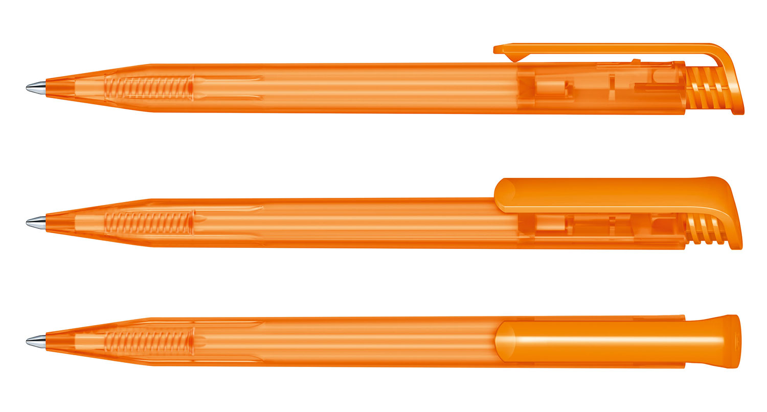 Senator Kugelschreiber Super Hit Orange Gefrostet