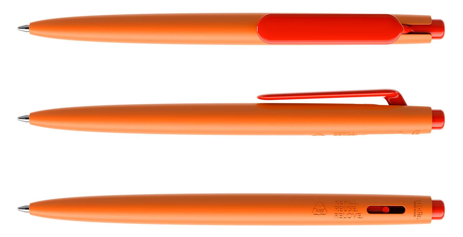Prodir Kugelschreiber DS11 PMP M10 P20 Orange-Rot