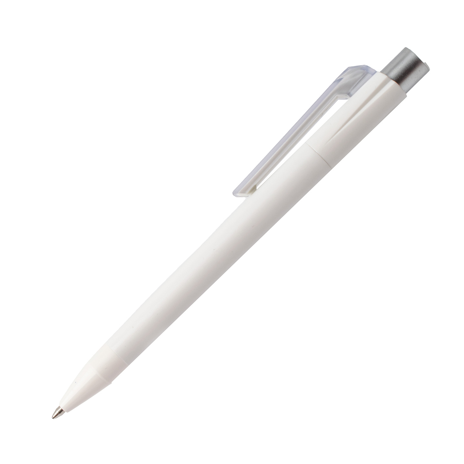 Burger Swiss Pen Kugelschreiber Prisma Basic Crystal 1106 Kristallweiß