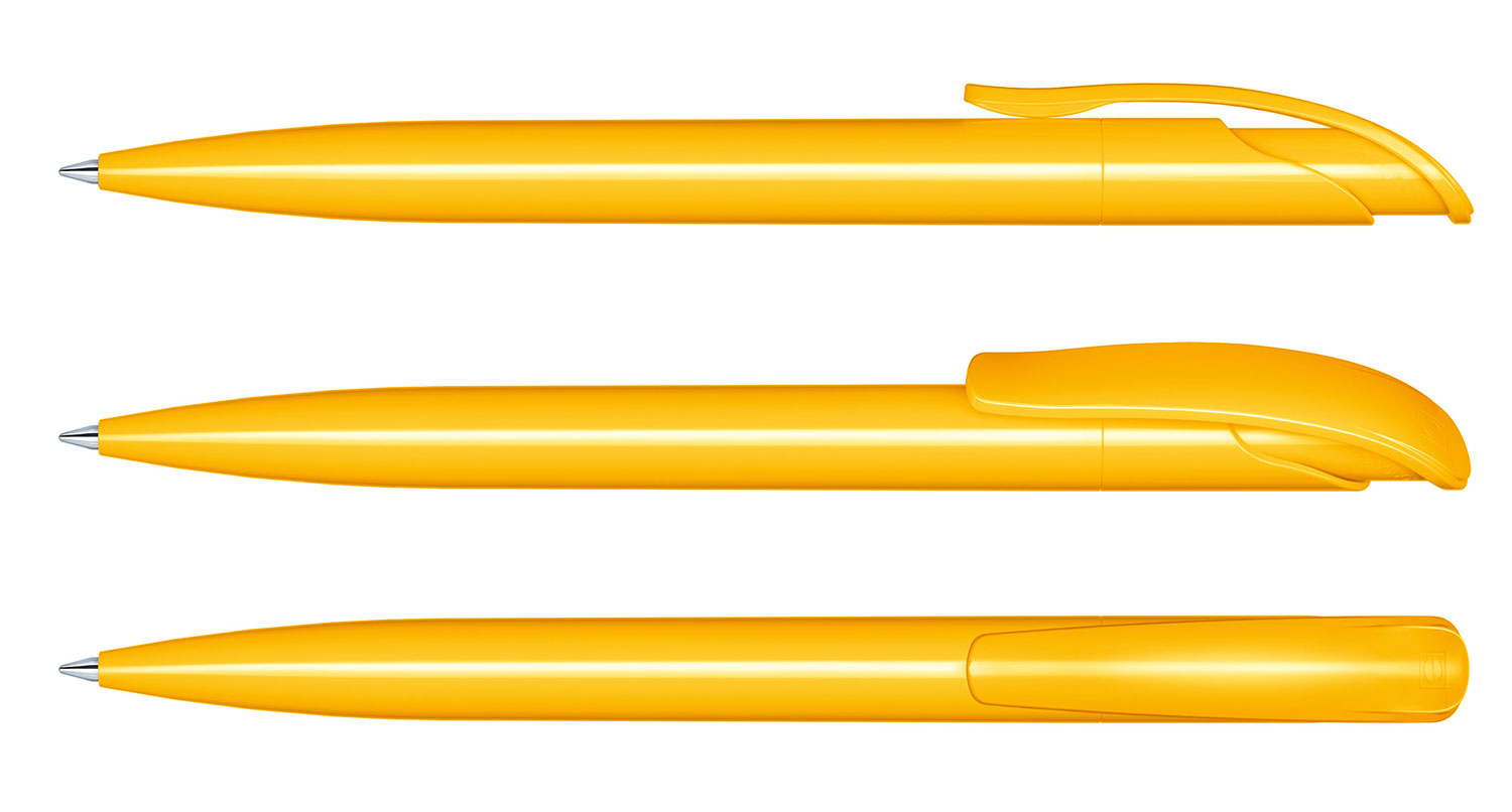 Senator Kugelschreiber Challenger Gelb Poliert
