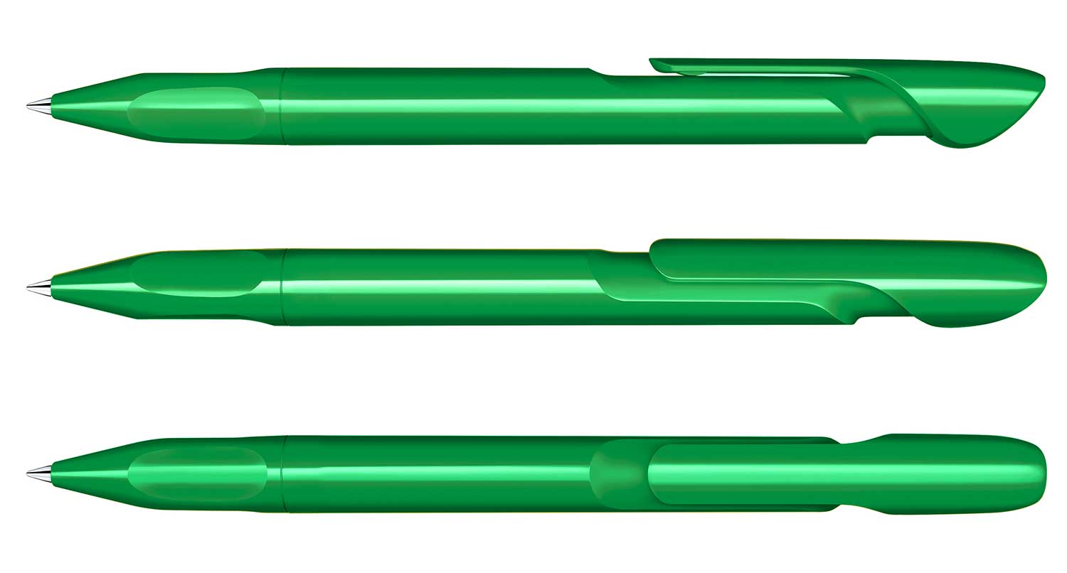 Senator Kugelschreiber Evoxx Recycled Grün Poliert