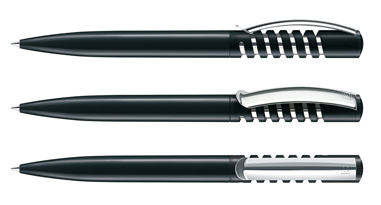 Senator Kugelschreiber New Spring MC Schwarz Poliert