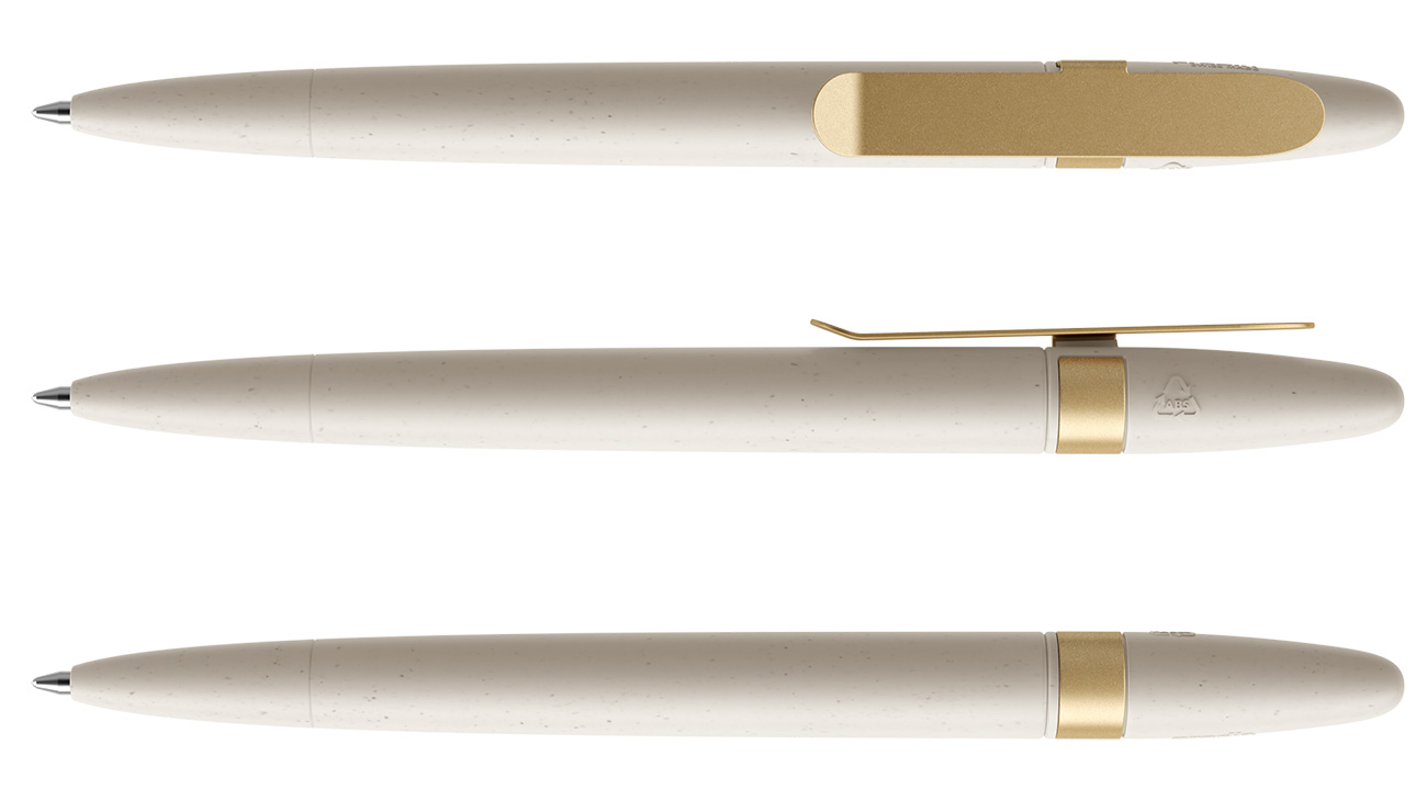 Prodir Kugelschreiber DS5 TSE E03 S13 Shell Metall-Clip Gold