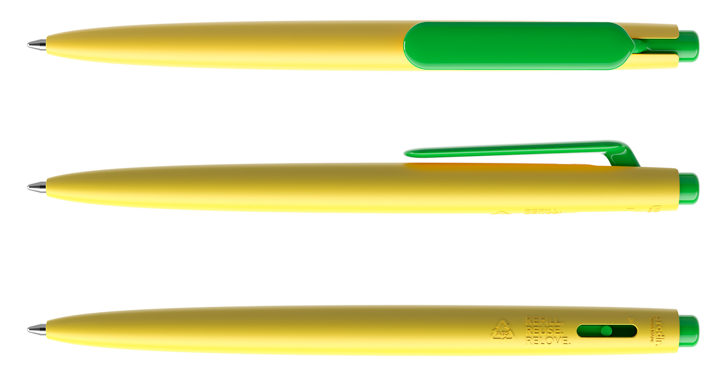 Prodir Kugelschreiber DS11 PMP M07 P68 Gelb-Grün