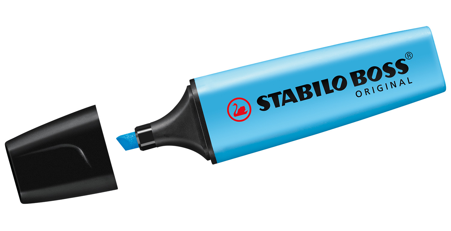 STABILO Textmarker BOSS ORIGINAL Neonblau